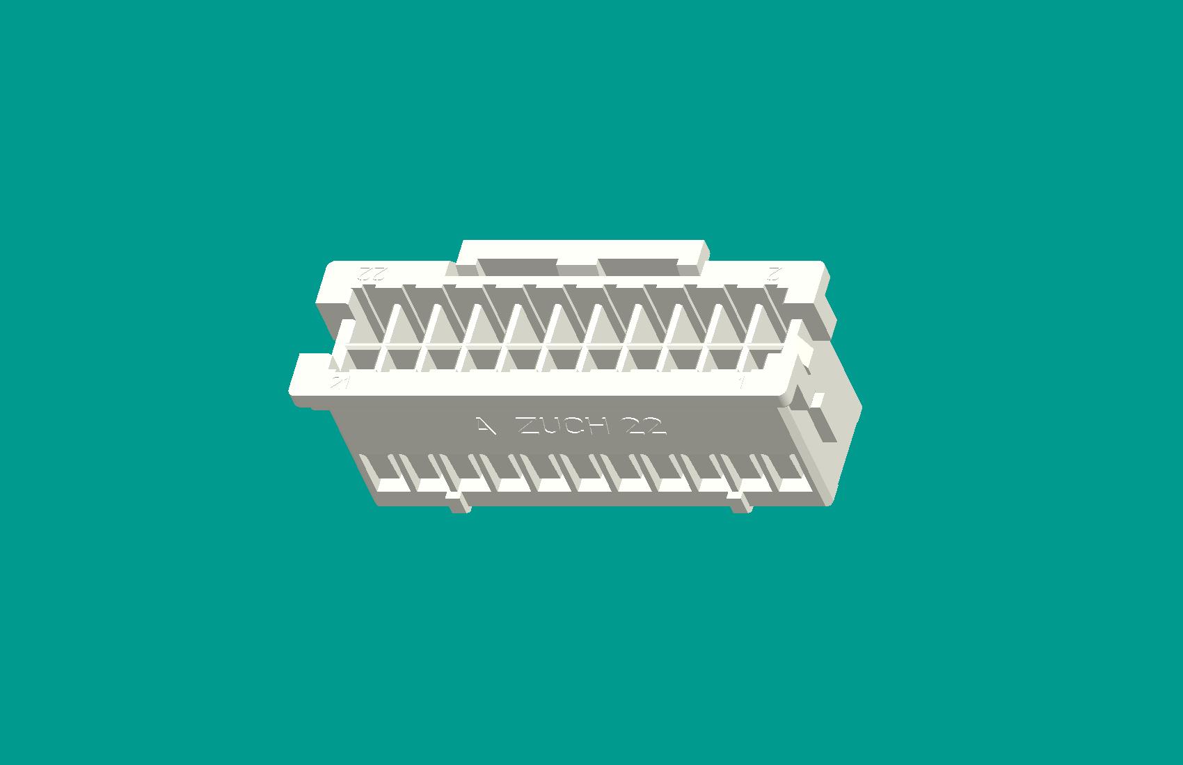 XAD-2×11PC白色 PA66普通